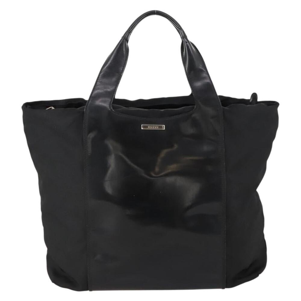 Gucci Nylon Boston Bag Black